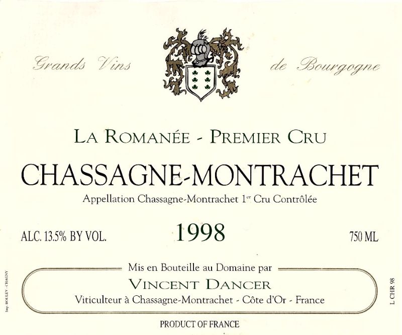 Chassagne-1-Romanee-V Dancer 1998.jpg
